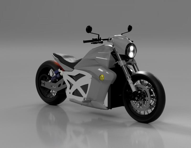 motorcycle EVOKE 6061